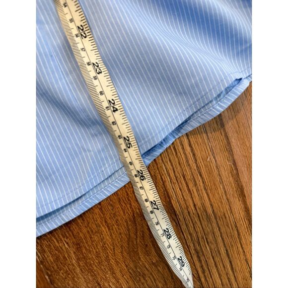 Brooks Brothers NWT blue and white striped button down 14p - Picture 7 of 9